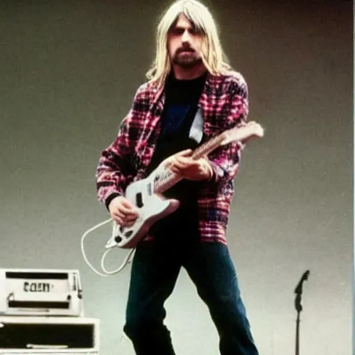 Prompt: 5 5 year old kurt cobain