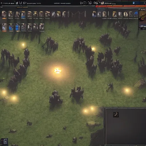 Image similar to rimworld, cinematic, hyperreal, exciting, god rays