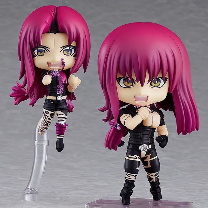 Image similar to diavolo, an anime nendoroid of diavolo, jojos bizarre adventure, figurine, detailed product photo