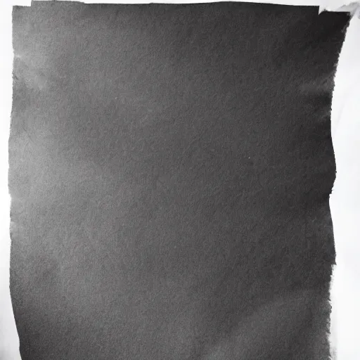 Prompt: intense black sheet of paper filling the whole frame