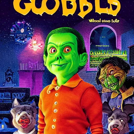 Image similar to a goosebumps book cover