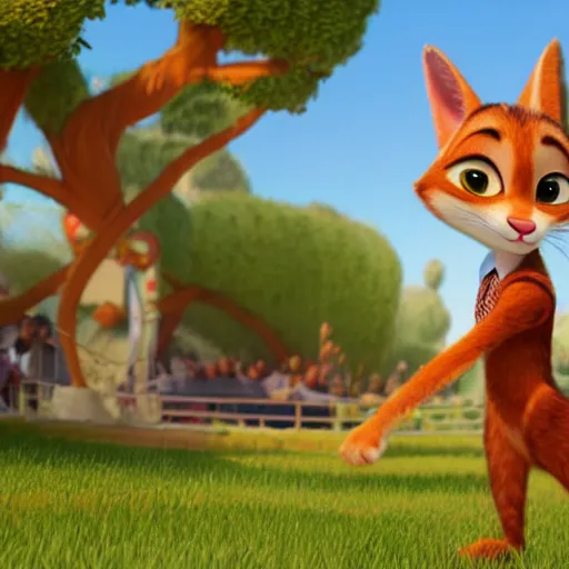 Image similar to princes jasmin, far shot, anthropomorphic cat, in the style of zootopia, highly detailed, far shot