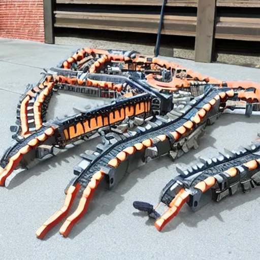 Image similar to mechanical centipede fort