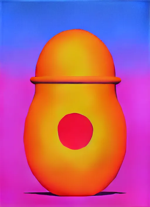 Image similar to grenade by shusei nagaoka, kaws, david rudnick, airbrush on canvas, pastell colours, cell shaded, 8 k