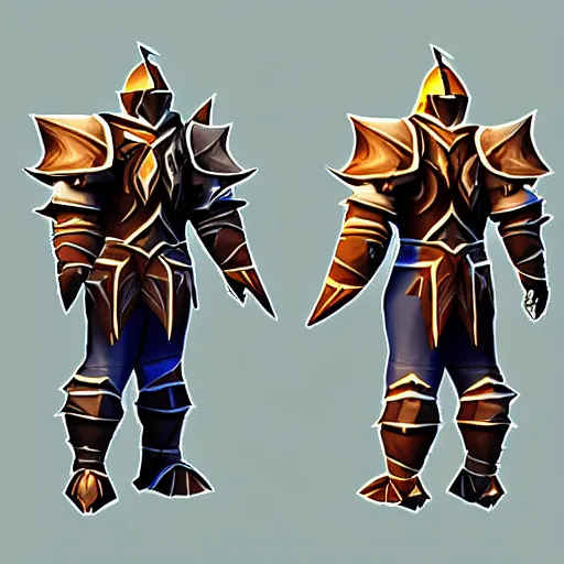 Prompt: a full body low poly knight, character design for warcraft 4