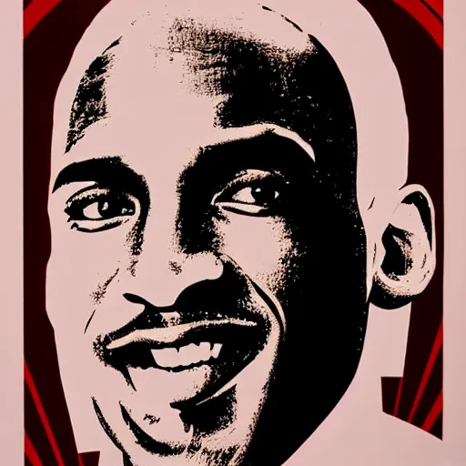 Portrait of Kobe Bryant by Shepard Fairey | Stable Diffusion | OpenArt