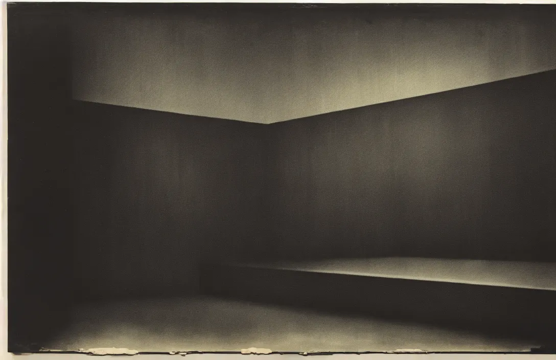 Prompt: the curve of a line can convey energy intact flawless ambrotype from 4 k criterion collection remastered cinematography gory horror film, ominous lighting, evil theme wow photo realistic postprocessing symbolic work of art there are several color links throughout the painting. building by mies van der rohe