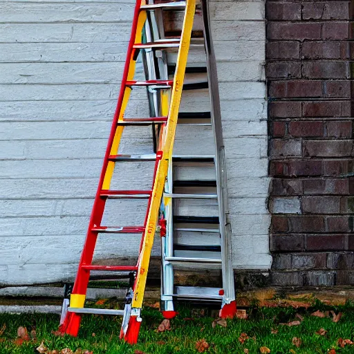 Image similar to Cursed Image of a Ladder