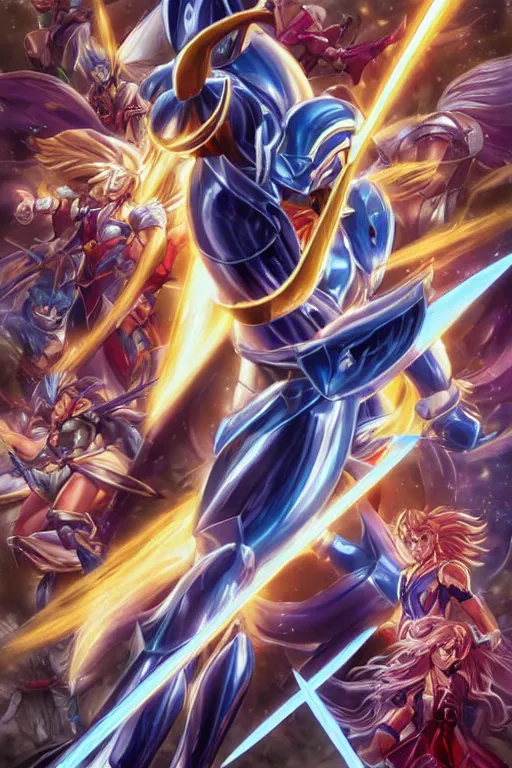 Image similar to 2 0 2 2 knights of the zodiac saint seiya battle for sanctuary hero suit armor comics mask minimalist verytoon nautiljon animes toei animation namco bandai, art by artgerm and greg rutkowski and magali villeneuve