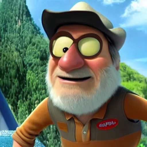 Image similar to Harrison Ford as seen in Disney Pixar's Up (2009)