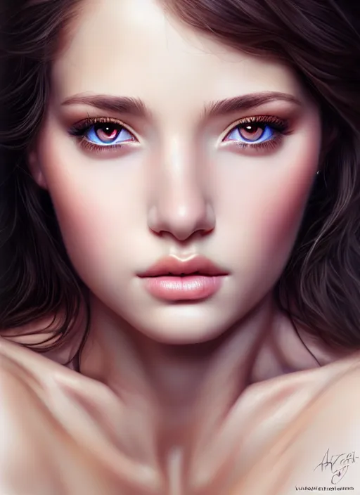 Image similar to a gorgeous female photo, professionally retouched, realistic, smooth face, perfect eyes, symmetrical, full body shot, wide angle, sharp focus on eyes, 8 k high definition, insanely detailed, intricate, elegant, art by artgerm