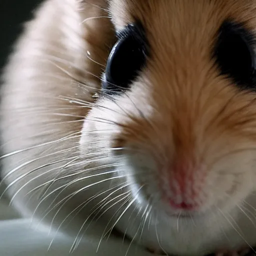 Image similar to scarlett johansson as a hamster