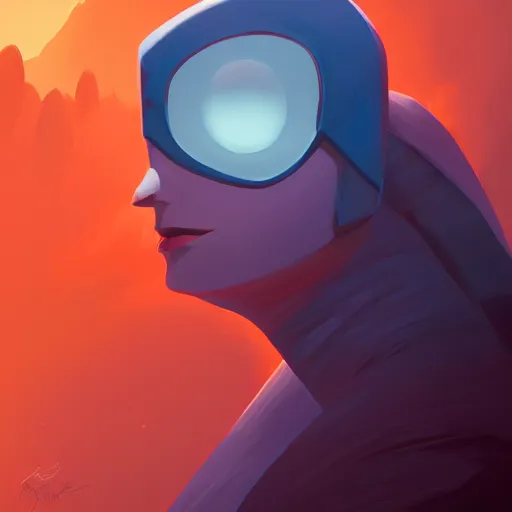 Image similar to face icon stylized minimalist the day the earth stood still 1 9 5 1, loftis, cory behance hd by jesper ejsing, by rhads, makoto shinkai and lois van baarle, ilya kuvshinov, rossdraws global illumination