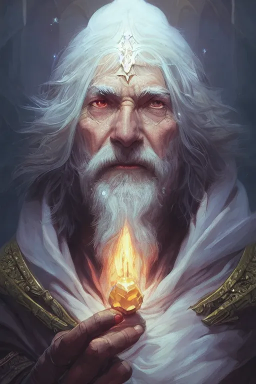 Prompt: photography of old wizard, deep focus, d & d, fantasy, intricate, elegant, highly detailed, digital painting, artstation, concept art, matte, sharp focus, illustration, hearthstone, art by artgerm and greg rutkowski and alphonse mucha