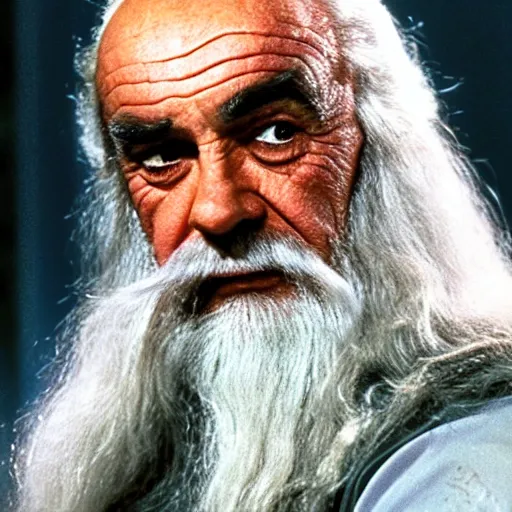 Prompt: sean connery as gandalf