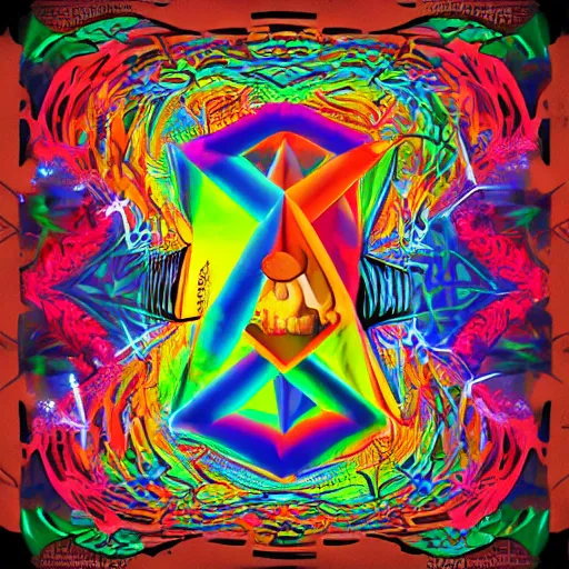 Image similar to the 4 th dimension ilustrated