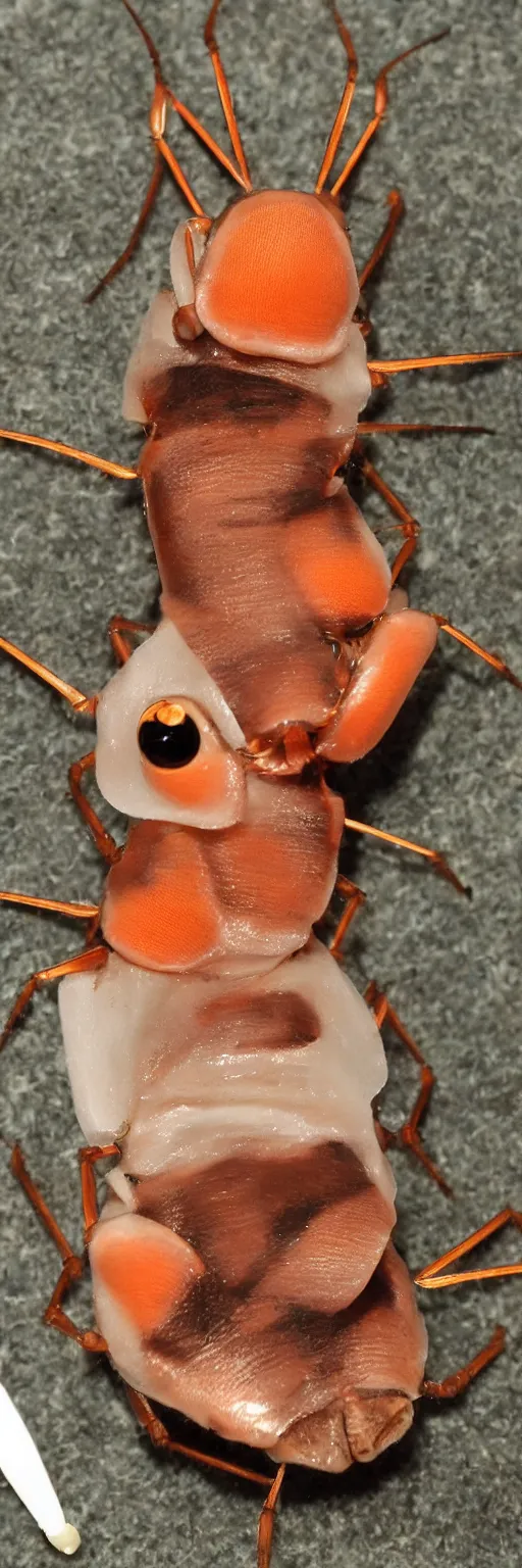 Prompt: kawaii cockroach cartoon character