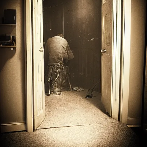 Prompt: the backrooms,real life,realistic,award winning photograph,creepy