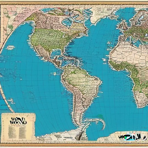 Image similar to detailed and accurate full map of the world