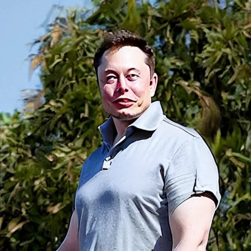 Image similar to ! elon musk with a nueralink implant