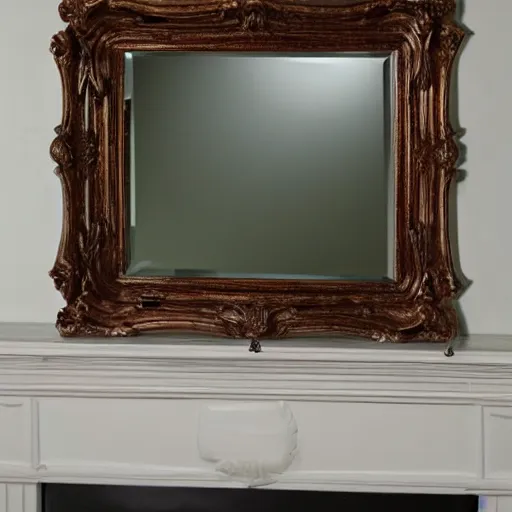 Image similar to a mirror reflecting a mirror