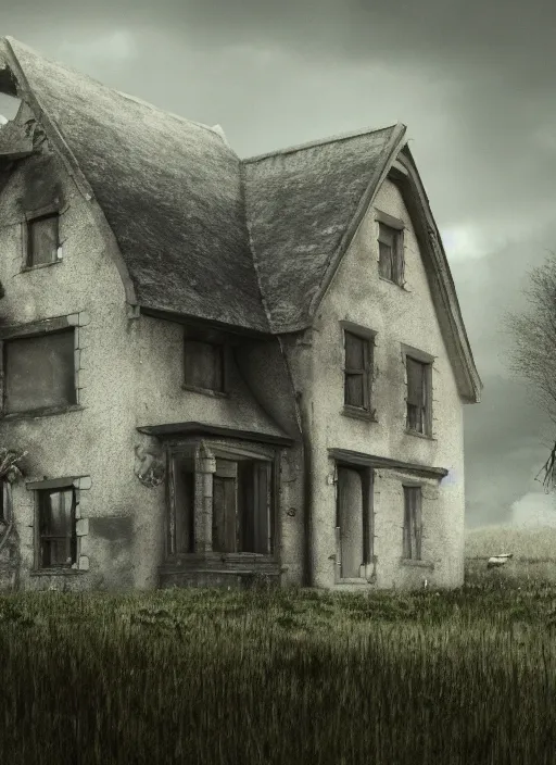 Image similar to old house in ireland, cinematic, ultra detailed, 8 k, concept art, lisa yuskavage