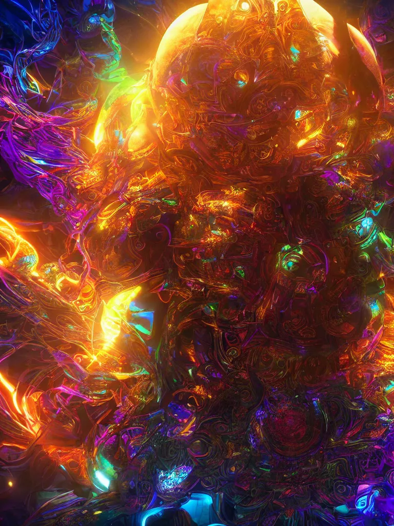 Image similar to a psytrance album cover, by viktoria gavrilenko, octane render, 8 k, beautifully lit