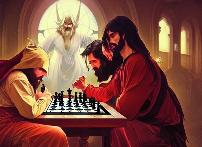 god vs devil chess