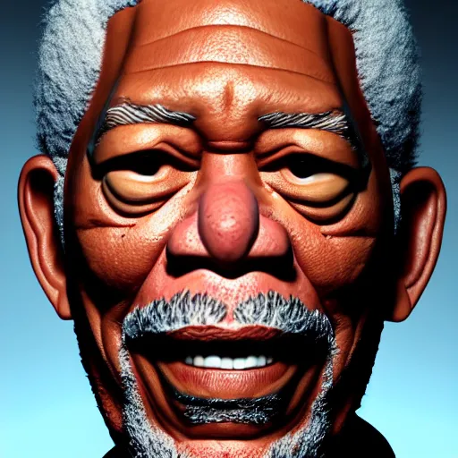 Prompt: morgan freeman as a bobblehead, realistic, 8 k, extremely detailed, cgi, trending on artstation, hyper - realistic render, 4 k hd wallpaper, premium prints available, by greg rutkowski