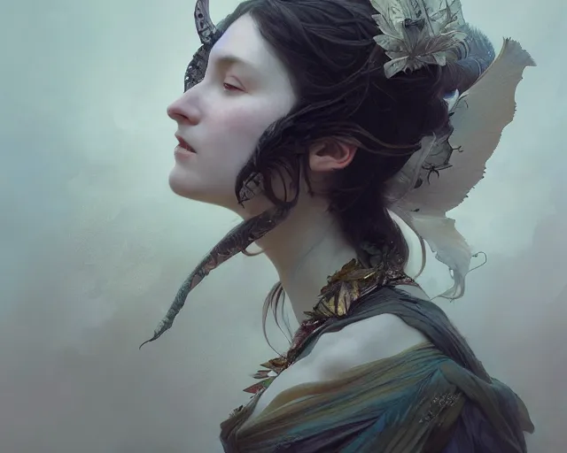 Prompt: photography of meryl mcmaster, deep focus, d & d, fantasy, intricate, elegant, highly detailed, digital painting, artstation, concept art, matte, sharp focus, illustration, hearthstone, art by artgerm and greg rutkowski and alphonse mucha