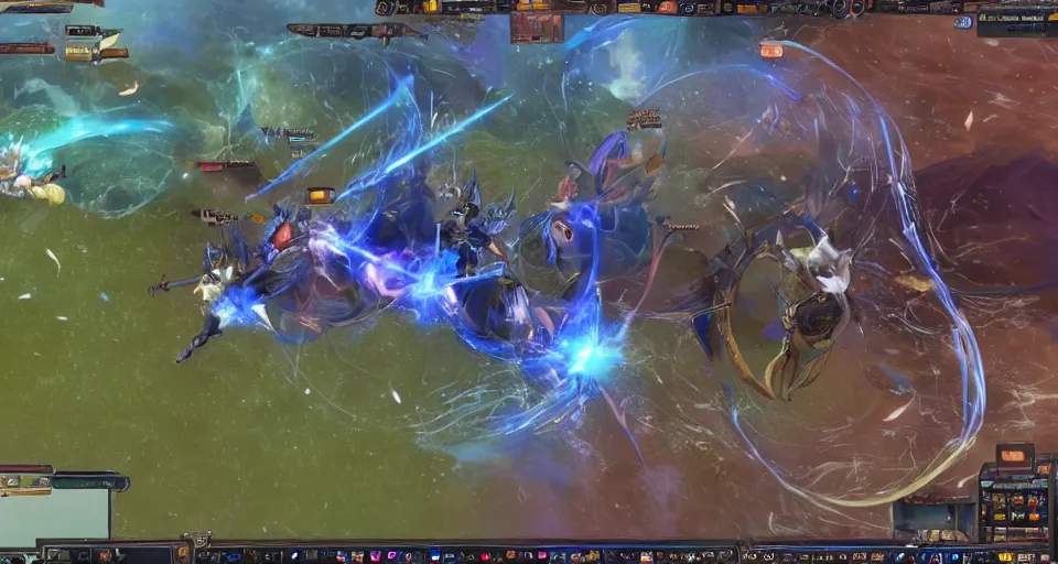 Image similar to the two complementary forces that make up all aspects and phenomena of life, BY NCSOFT