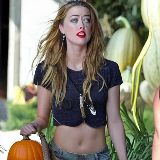 Prompt: gourd amber heard is a gourd as a gourd