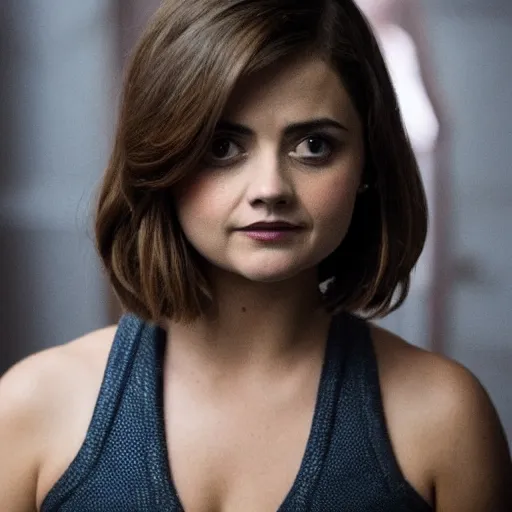 Image similar to jenna coleman as a succubus