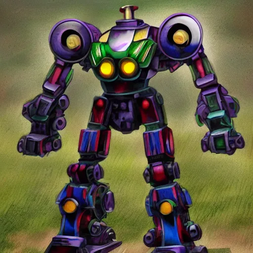 Image similar to celtic mecha