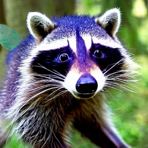 Image similar to “A Raccoon mixed with a T Rex”