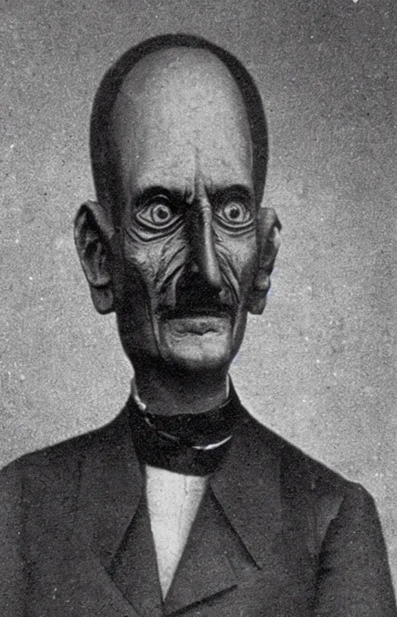 Image similar to president alien, historical photo, 1 8 8 4