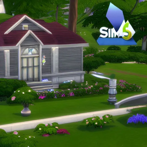 Prompt: photorealism in the sims 5