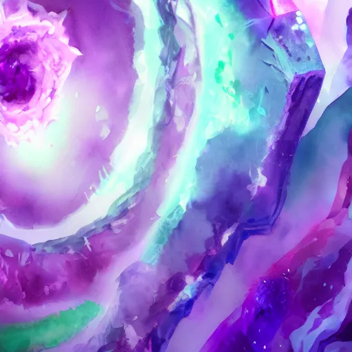 Image similar to purple infinite essence artwork painters tease rarity, void chrome glacial purple crystalligown artwork teased, rag essence dorm watercolor image tease glacial, iwd glacial banner teased cabbage reflections painting, void promos colo purple floral paintings teased rarity