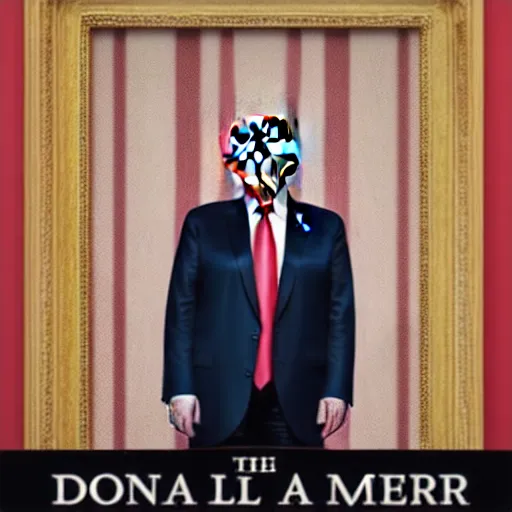 Image similar to donald trump as emperor of the usa, official portrait, official photography,