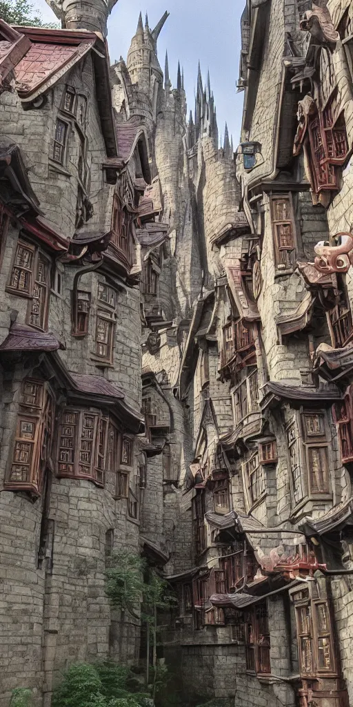 Image similar to hogwarst, China