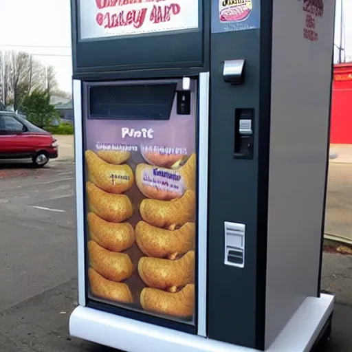 Image similar to Potato vending machine