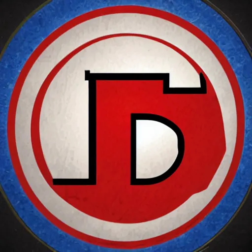 Image similar to superhero logo with the letter l