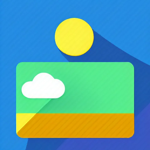 Image similar to icon for weather app, favicon, widely used, icon, sunny, sun, detailed