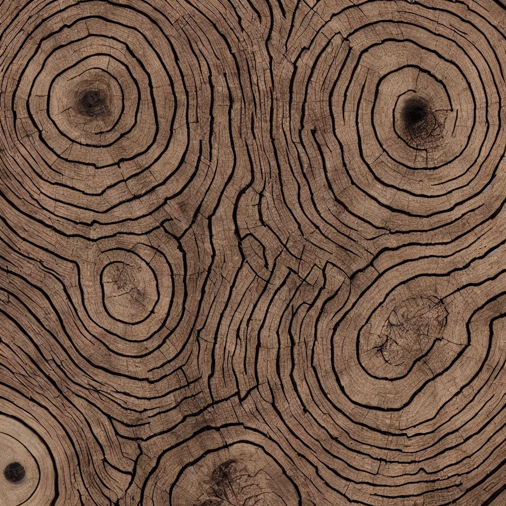 Image similar to tree rings, top down, 8 k