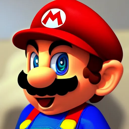 Prompt: super Mario, 4k, photorealistic, artstation,