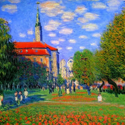 Prompt: Zagreb painted by Monet