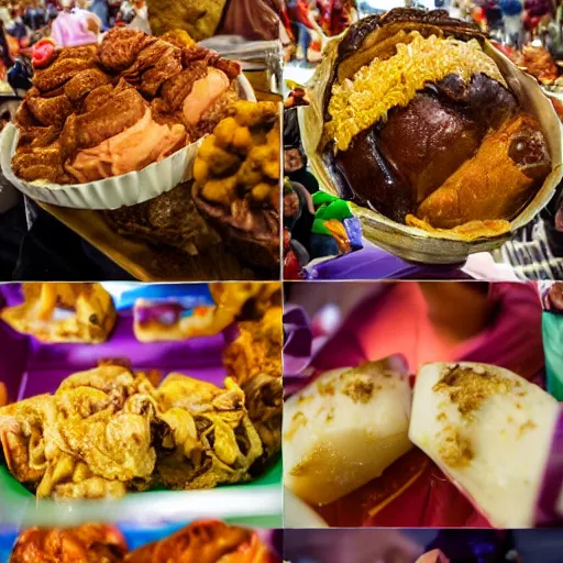 Prompt: ridiculous fattening food from the iowa state fair, closeup, bright lighting, decadent