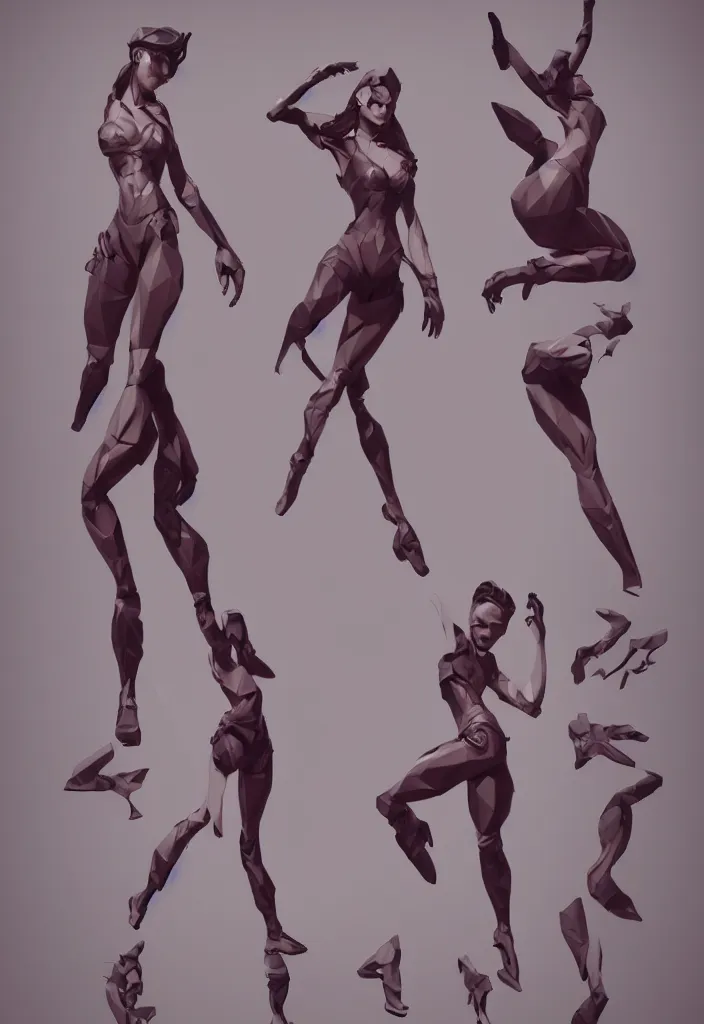 ArtStation - Dynamic poses and study 2