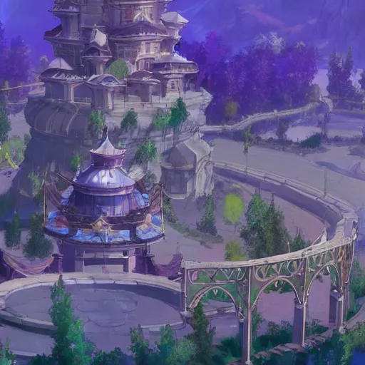 Image similar to a still of silvermoon city, in violet evergarden ( 2 0 1 8 )