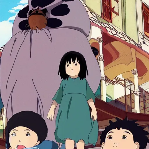 Image similar to studio ghibli spirited away